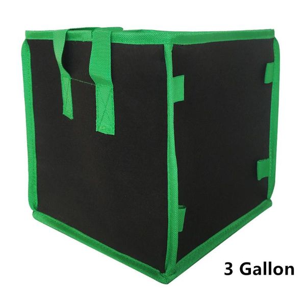 

planting grow bag non-woven black tools accessory pack 5pcs aeration root planters & pots