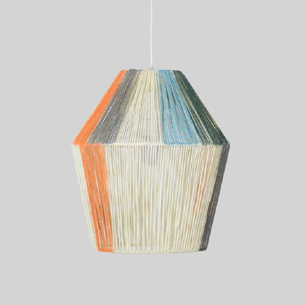 

pendant lamps modern rattan lights japanese style colored rope hanglamp for dining room bedroom homestay loft decor e27 fixtures