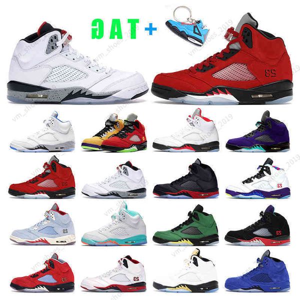 

5.5-13 5s basketball 5 mens trainer raging red alternate grape 3 hyper royal sports sneaker athletic outdoor