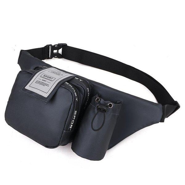 

men's chest bags solid male shoulder outdoor ntlon waterproof light phone bag man crossbody waist