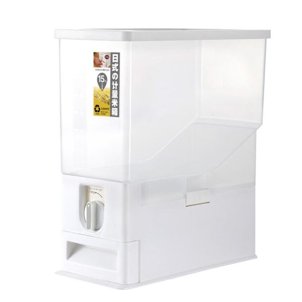 

storage bottles & jars rice bucket moisture-proof insect-proof container sealed grain bin (10kg)