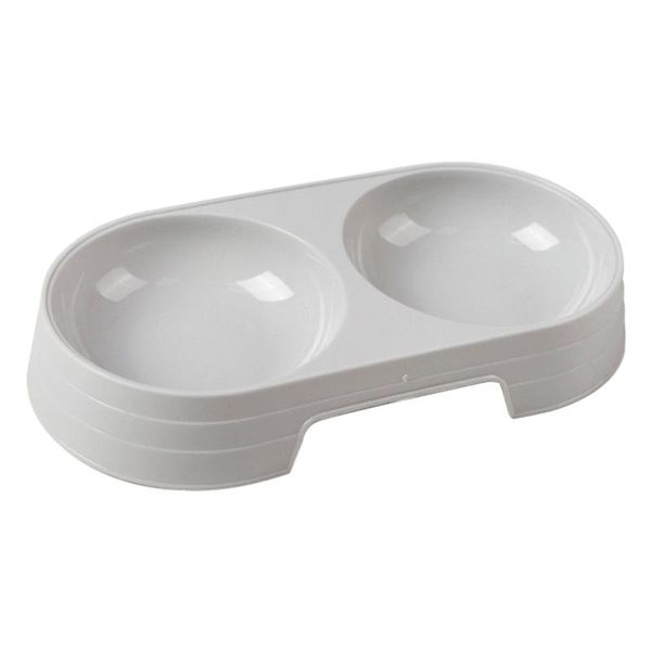 

cat bowls & feeders portable garden food water durable dog double pet bowl round easy clean non slip universal drinking indoor outdoor feedi