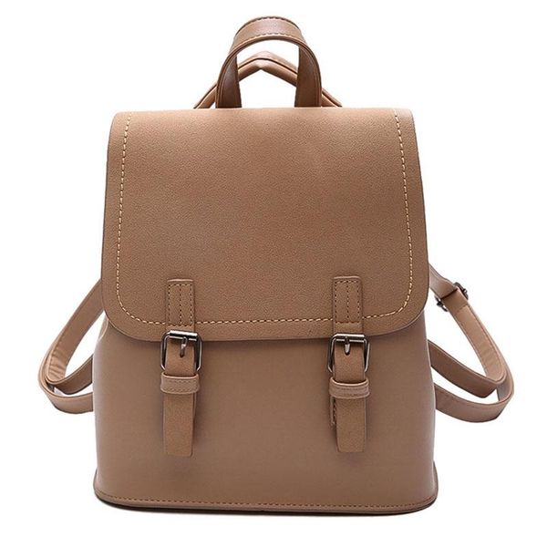 

outdoor bags women's patchwork backpack sleek minimalist khaki