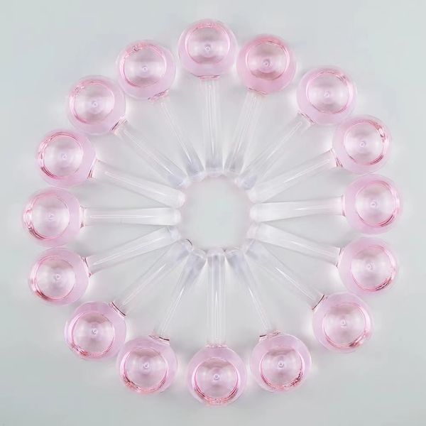 Globi di ghiaccio rosa di bellezza di grandi dimensioni premium per viso occhi corpo senza glitter sfere di raffreddamento facciali per ridurre il gonfiore dei pori e le rughe