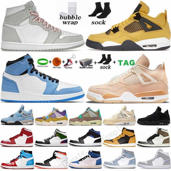 

university blue 1 jumpman 1s hype royal twist unc mens basketball shoes black cat bred 4 4s shimmer fire red white oreo sail what the guava