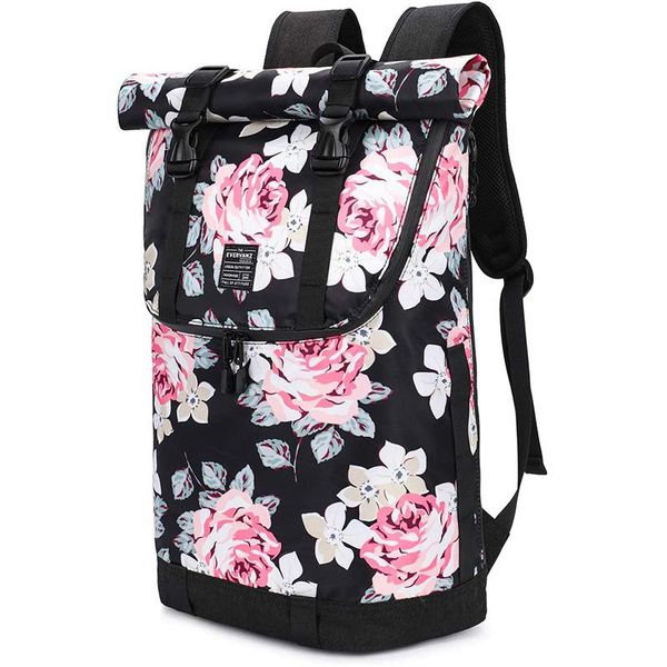 

backpack fashion flower women shoulder bag waterproof student schoolbags large school bags travel lapfor girls
