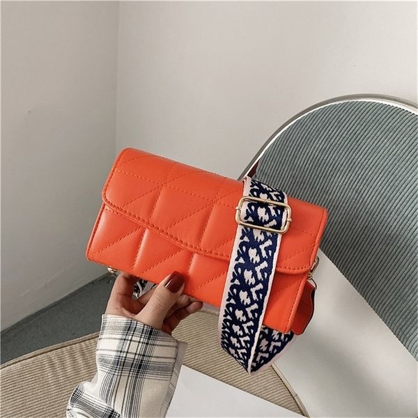

70% off deals online solid color texture embroidered line width shoulder strap small bag fashionable new fashion net red simple and versatil