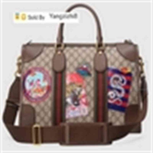 

yangzizhi8 men duffle bag style 459311 soft messenger bags shoulder belt bag totes portfolio briefcases duffle luggage, Black;red
