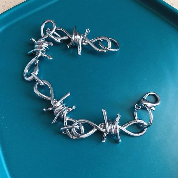 

chokers thorns bracelet necklace hip hop punk pants chain, Golden;silver