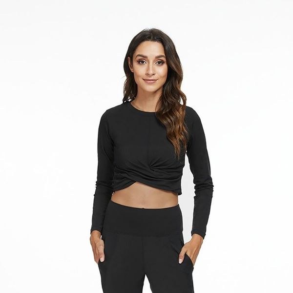 

women's polos 2021 yoga long sleeve with bra for women, White