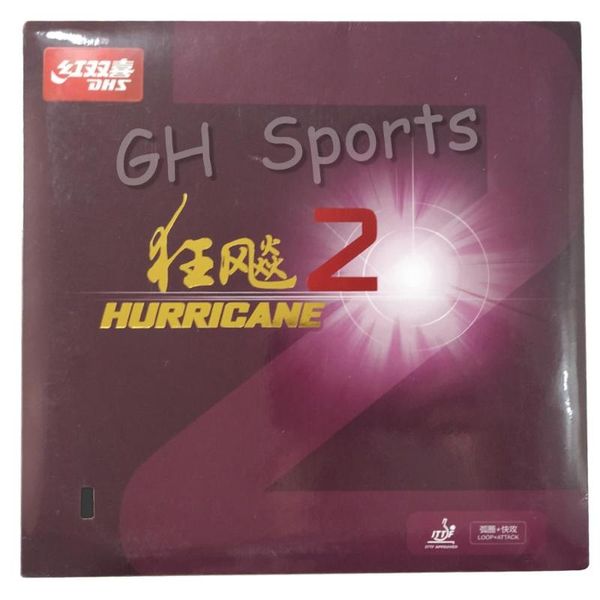 

hurricane 2 attack + loop table tennis (pingpong) rubber with sponge raquets