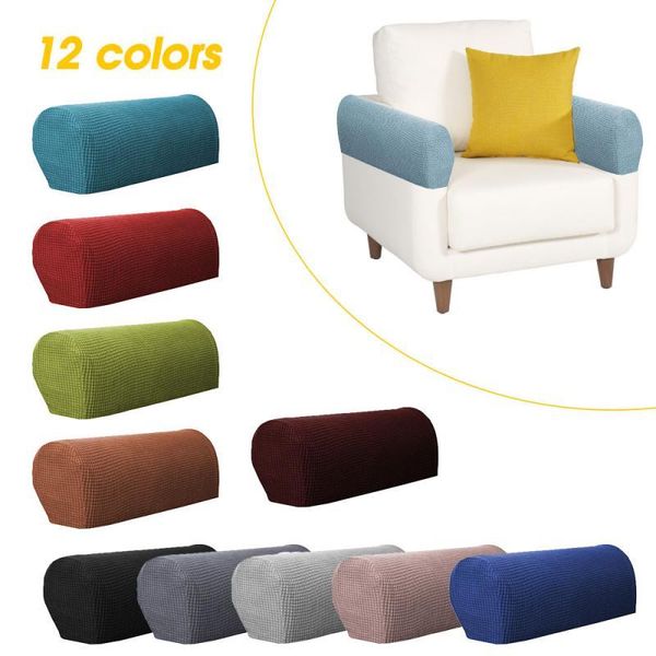 

chair covers style 1 pair removable arm stretch sofa couch protector armchair armrest cover solid