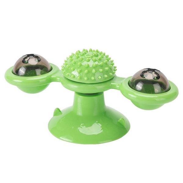 

cat toys pet toy rotating windmill funny luminous turntable scratching device