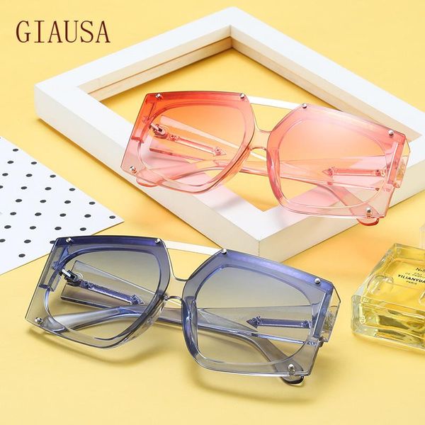 

sunglasses giausa box 2021 in europe and america night vision glasses, White;black