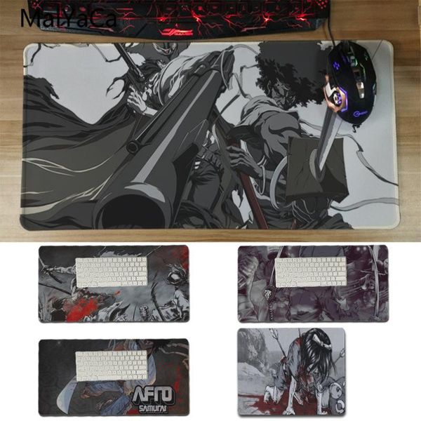 

mouse pads & wrist rests yinuoda 2021 cool afro samurai anti-slip durable silicone computermats size for 180*220 200*250 250*290 and 300*600