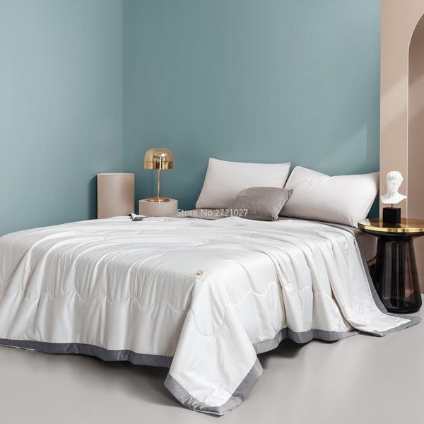 

comforters & sets air-conditioning quilt in summer can be washed solid color