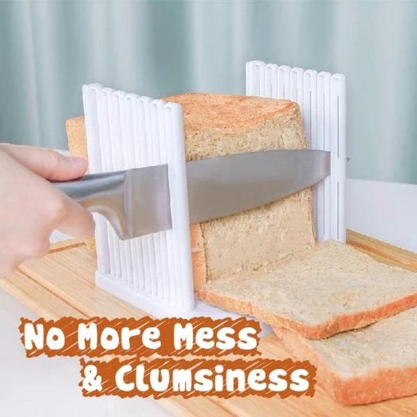 

undefined bread loaf sandwich skiving machine cutter mold maker kitchen guide slicer accessories baking & pastry tools