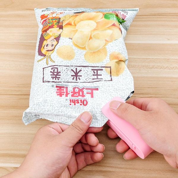 

bag clips portable heat packer mini hand household snack clip kitchen