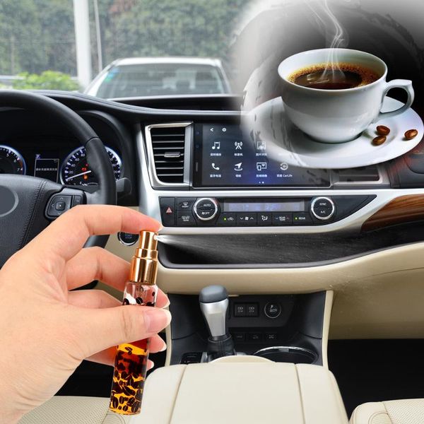 

car air freshener 12-15ml perfume fragrance kit coffee bean ornament refresh anti tired auto accessories with retail package