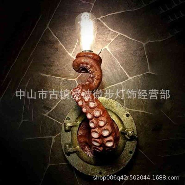 

wall resin crafts ocs tentacle lamp holder art decoration
