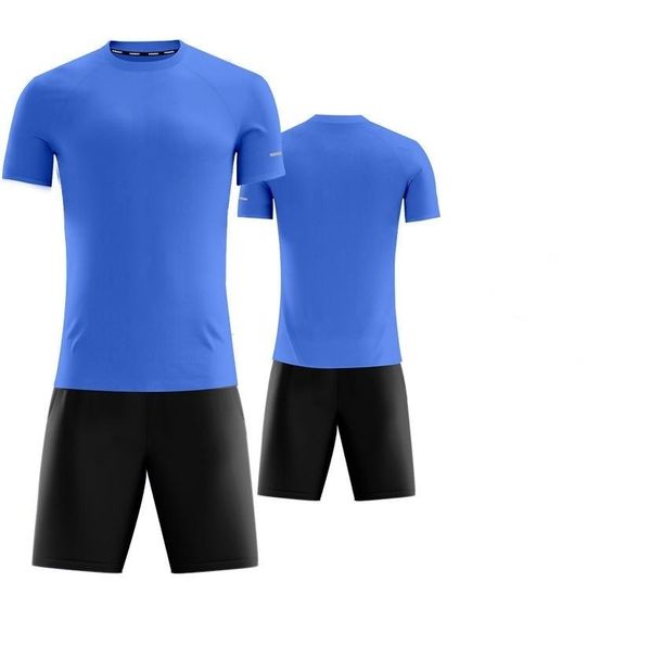 

1589shion 11 team blank jerseys sets, training soccer wears short sleeve running with shorts 1677941, Black;red
