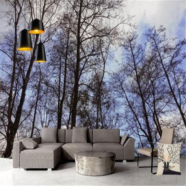 

wallpapers custom wallpaper 3d nature woods po wall mural original forest painting papers for living room home decor