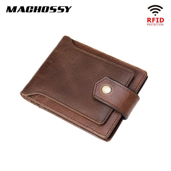 

wallets genuine leather wallet men small short purse card holder large capacity male coin pocket hasp, Red;black