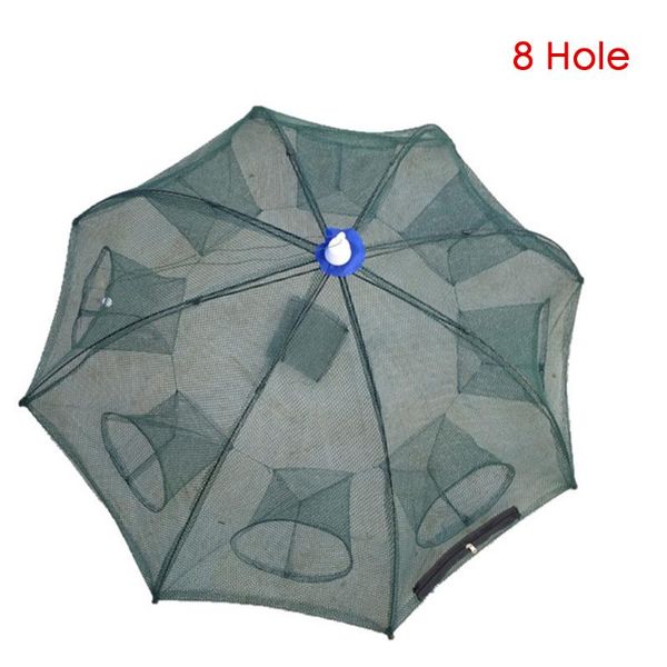 

fishing accessories 4-20 imports holes automatic net trap for fish foldable crab cast folding network