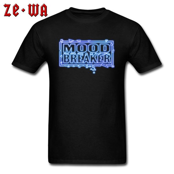 

ccccsportBlue Sign Mood Breaker Design Short Sleeve T Shirts Thanksgiving Day Crew Neck All Cotton Tops T Shirt For Men Newest Tshirts, No print price