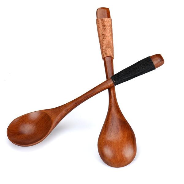 

spoons wooden spoon bamboo kitchen cooking utensil tool soup teaspoon catering kids ice cream tableware