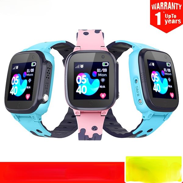 

waterproof kids smart watch sos anti-lost smartwatch baby 2g sim card clock call location tracker smartwatch pk q50 q90 q12