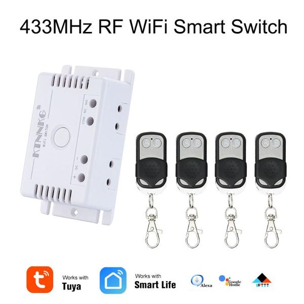 

tuya 10a wifi smart switch wireless remote timer app control home life for alexa google controlers