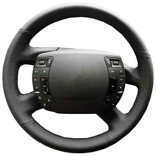 

steering wheel covers diy custom original car cover for c5 2008-2021 leather braid accessories