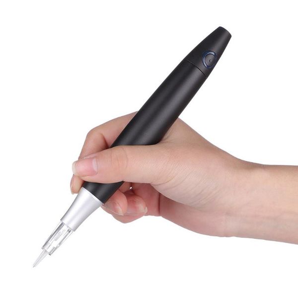 

tattoo guns kits charme princesse permanent makeup machine pen semi microblading eyelilner pmu cartridge needles for eyebrow lips