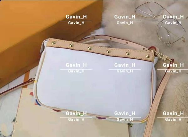 

designer handbags bags women print leather handbag shoulders cross body luxurys clutch tote messenger shoulder bag shiny rivet