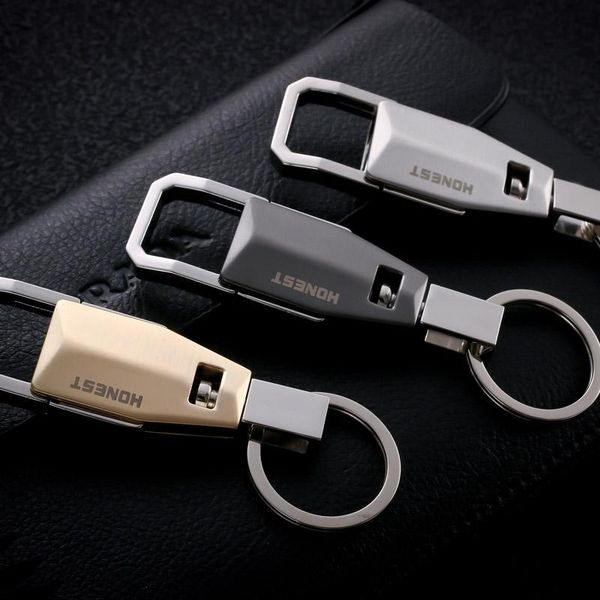 

keychains durable zinc alloy keychain ring for men and women, Silver
