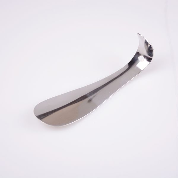 

1pc 15/16cm professional shoehorn stainless steel metal shoe horn spoon shoehorn shoes lifter tool, White;pink