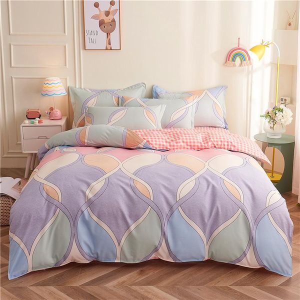 

bedding sets set bed linen bedspread duvet cover for home adornment 2 people nordic 150 euro of sheets