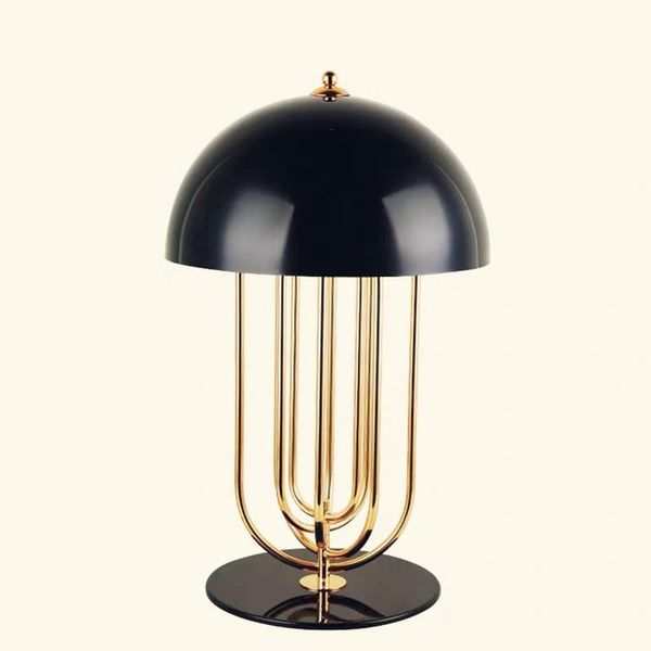 

modern europe led glass stone masa lambas desk lamp dining room table lamps