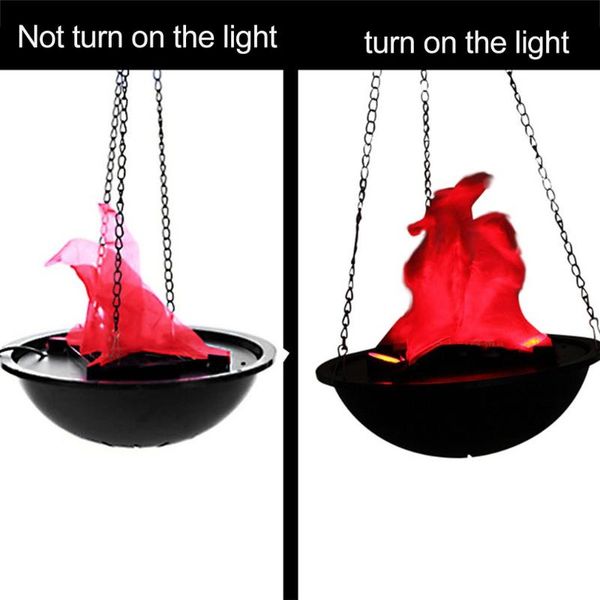 

effects icoco electronic simulation flame light hanging brazier lamp for bar halloween party decoration artificial simulated
