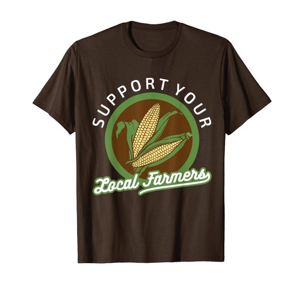 

support your local farmer tshirt | agriculture tshirt, White;black