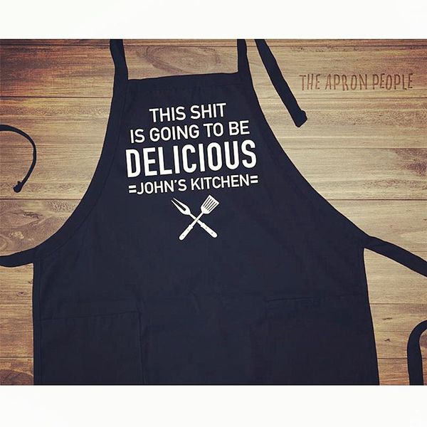 

customized grill master apron with name,personalized mens apron,chef gift,father's day kitchen gift,funny and humorous bbq aprons