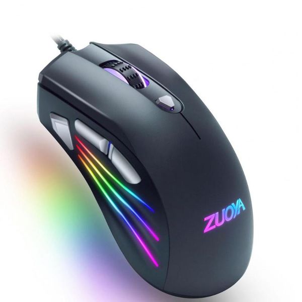 

mice usb interface fashion 7200dpi 7 buttons wired abs mouse optical for laptop