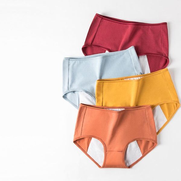 

yoga outfit menstrual panties leak proof physiological pants underwear for women three-layer waterproof briefs breathable cotton crotch pant