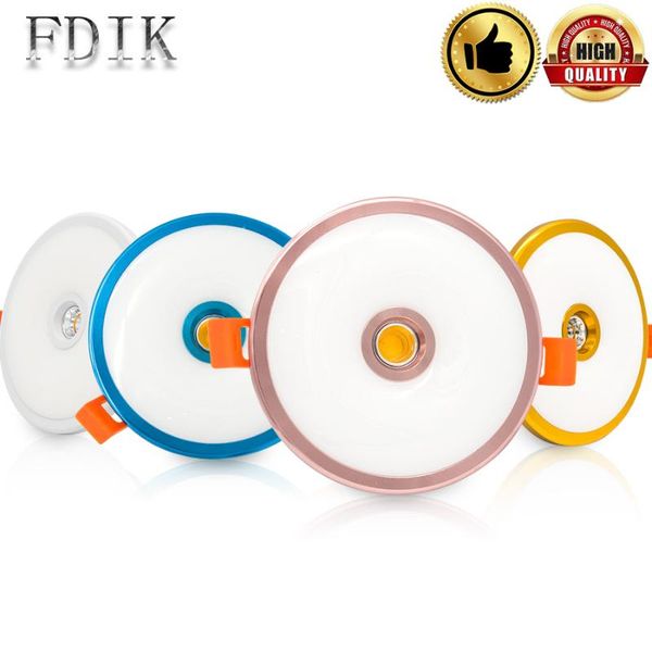 

dimmable led panel light ceiling with 3 stage 10w smd2835 lights for living room bedroom decoration