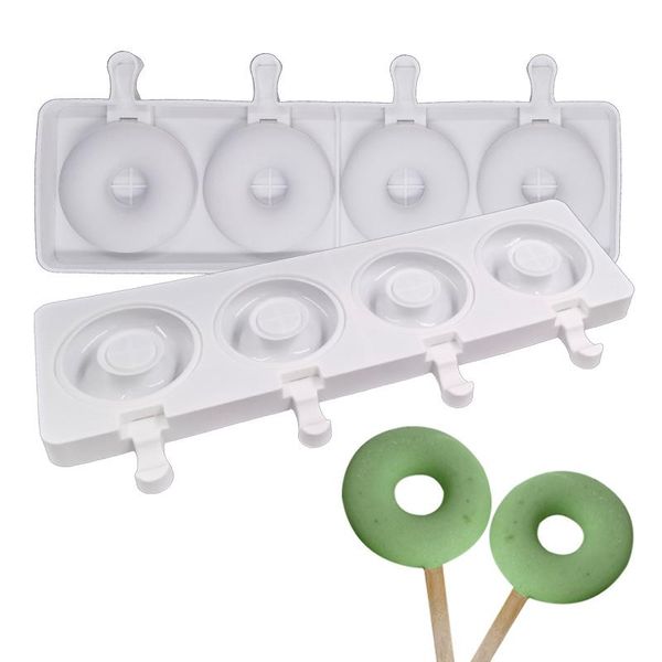 

baking moulds silicone ice cream mould cube tray popsicle barrel diy mold dessert