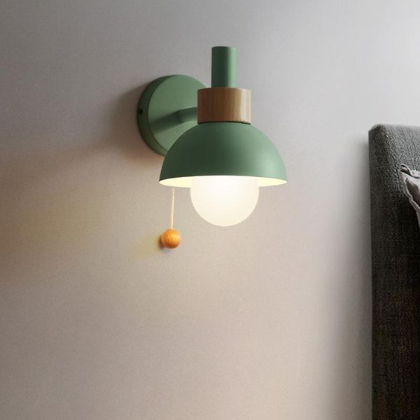 

wall lamp creative nordic light modern sconce iron art plating e27 bedside for bedroom living room balcony corridor