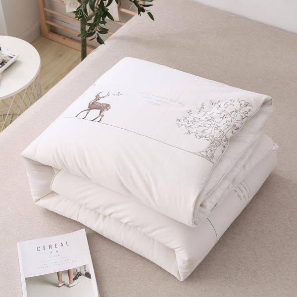 

comforters & sets cotton quilt for single double bed spring summer air-conditioned blanket autumn winter comforter twin queen full king