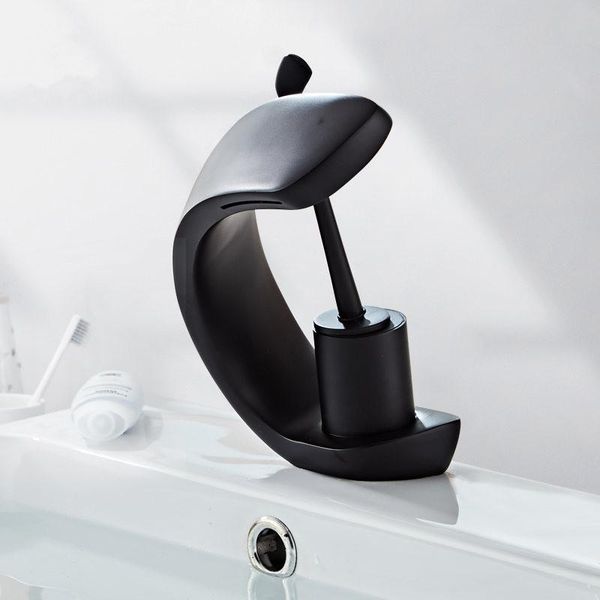 

basin faucet bathroom sink mixer black brush and cold water tap deck mounted taps white brass waterfall faucets chrome