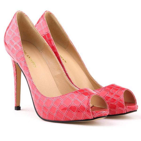 

dress shoes fashion leisure 2021 summer women's sandals peep toe pu 11cm thin high heels slip on sandalias mujer women size 35-42, Black
